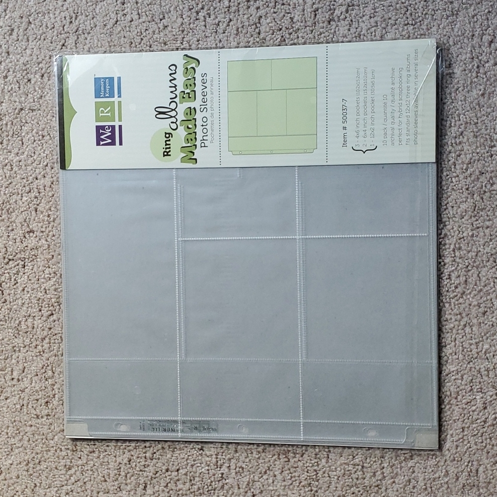 We R Memory Keepers Photo Sleeves